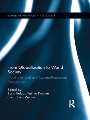 cover image of From Globalization to World Society